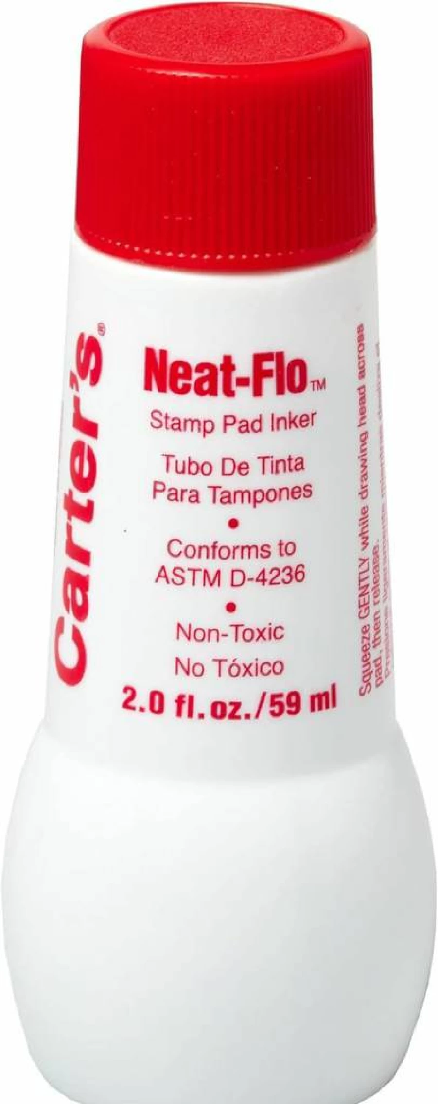 AVERY Neat-Flo Red Stamp Pad Ink Refill - Compatible with Carter'S 21447 Stamp Pads