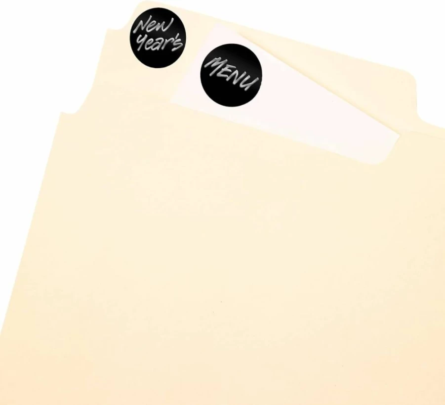 Avery 5459 Removable Color-Coding Labels, 3/4 Inch Round Black Dots, 1,008 Non-Printable Stickers for Organizing & Sorting