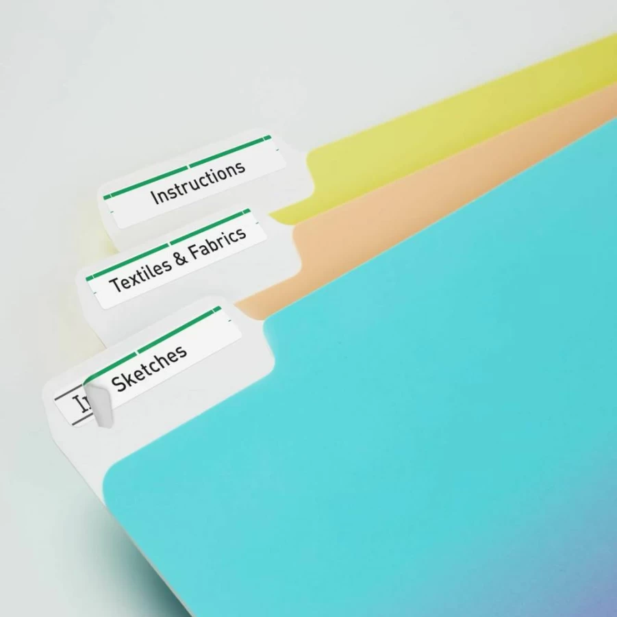 Avery Trueblock Green File Folder Labels 2/3" x 3-7/16" - 1500 Pack for Laser/Inkjet Printers (5866)