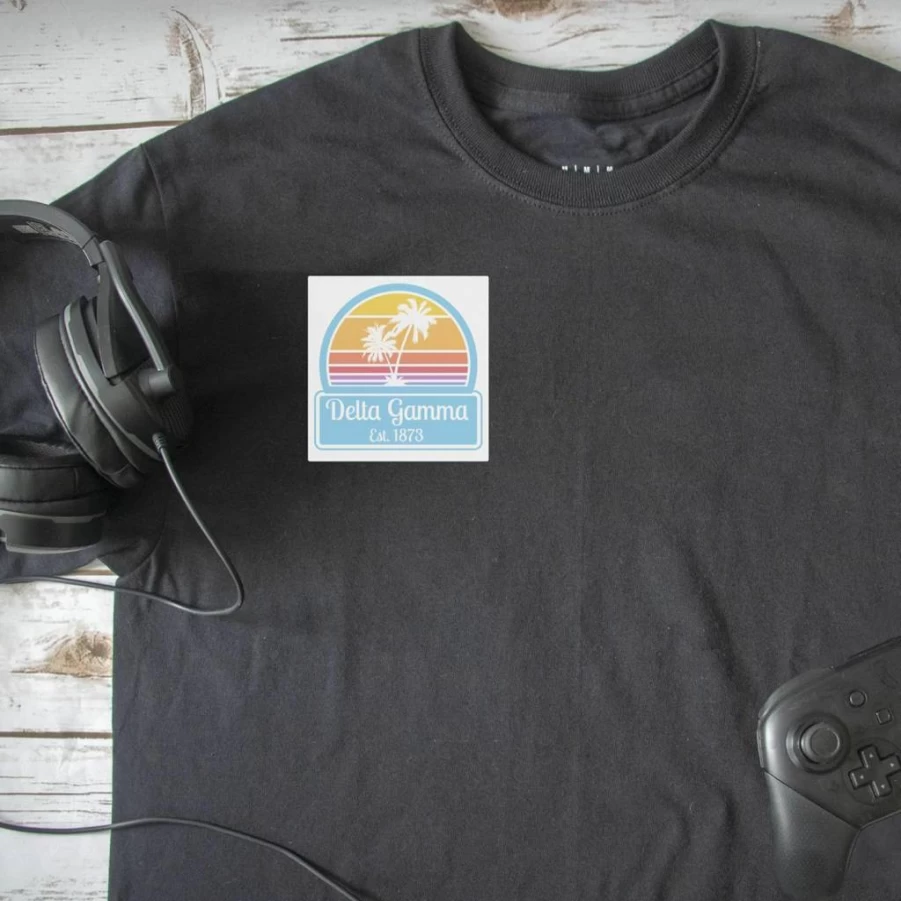 AVERY 3" x 3" Dark T-Shirt Iron-On Transfer Paper - 18 Pre-Cut Sheets, Print to Edge, Heat Activated (02231)