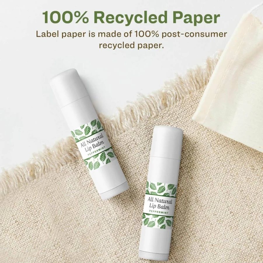 Avery Recycled Matte White Square Labels 3/4" x 3/4" - Eco-Friendly, Print-to-Edge, Permanent Adhesive, Laser/Inkjet Printable, 800 Labels Pack