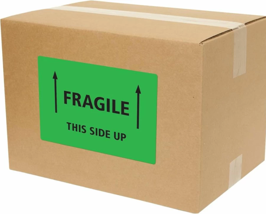 AVERY 5952 Neon Green Shipping Labels, 5.5" x 8.5", 200-Pack for Laser Printers