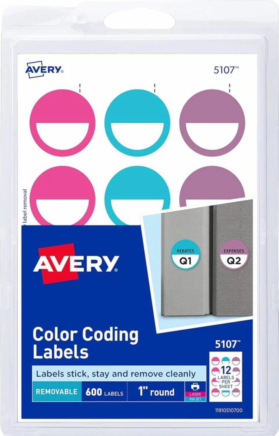 Avery 72782051075 - Premium Labels for Printing and Organization