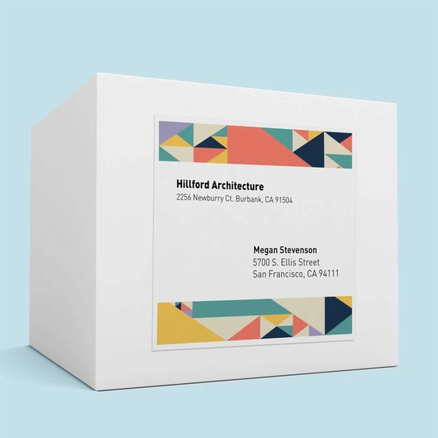 Avery Matte White Printable Labels, 8.5" x 11" Sheet, 25 Permanent Adhesive Labels, Laser/Inkjet Compatible, Durable Rectangle Stickers for Office & Shipping