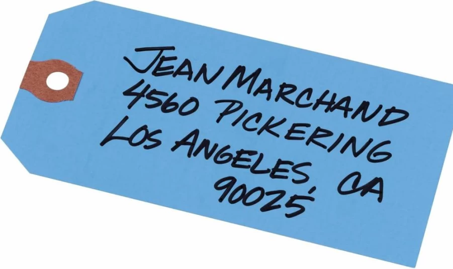Avery 12355 Blue Shipping Tags, 4-3/4" x 2-3/8", 11.5 Pt. Stock, 1000-Pack Unstrung Hang Tags for Labeling and Inventory