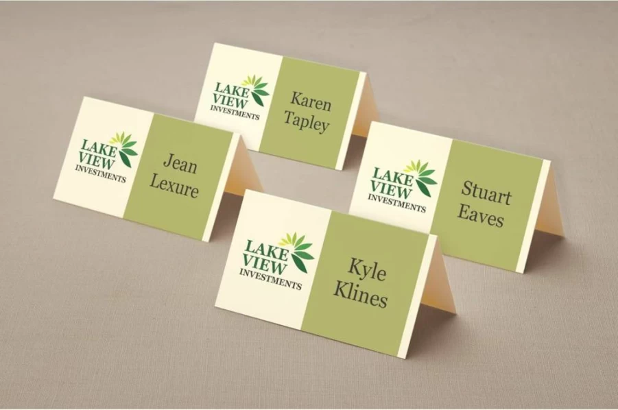 Avery 5812 Printable Tent Cards, 2" x 3.5" Matte White Place Cards, 320 Blank Cards for Laser/Inkjet Printers, 2-Pack with Sure Feed Technology