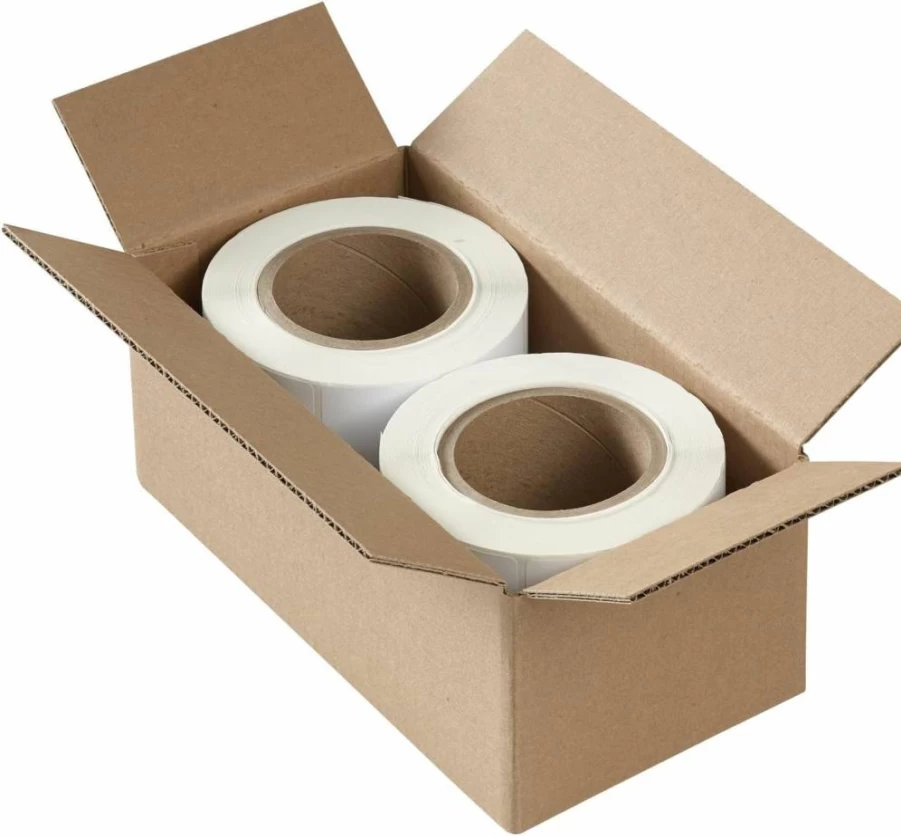 Avery 4133 Industrial Direct Thermal Labels, 4" x 2", White, 3" Core, 1000 Labels per Roll, 2 Rolls (2000 Total), Compatible with Thermal Printers